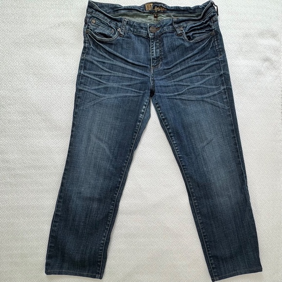 Kut From The Kloth Straight Leg Mid-rise Ankle Jean, Women's Size 10 - Picture 2 of 12